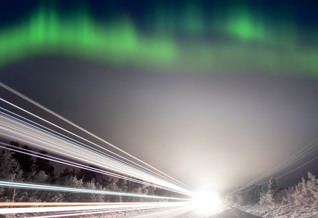 Aurora-Kiruna-Straße