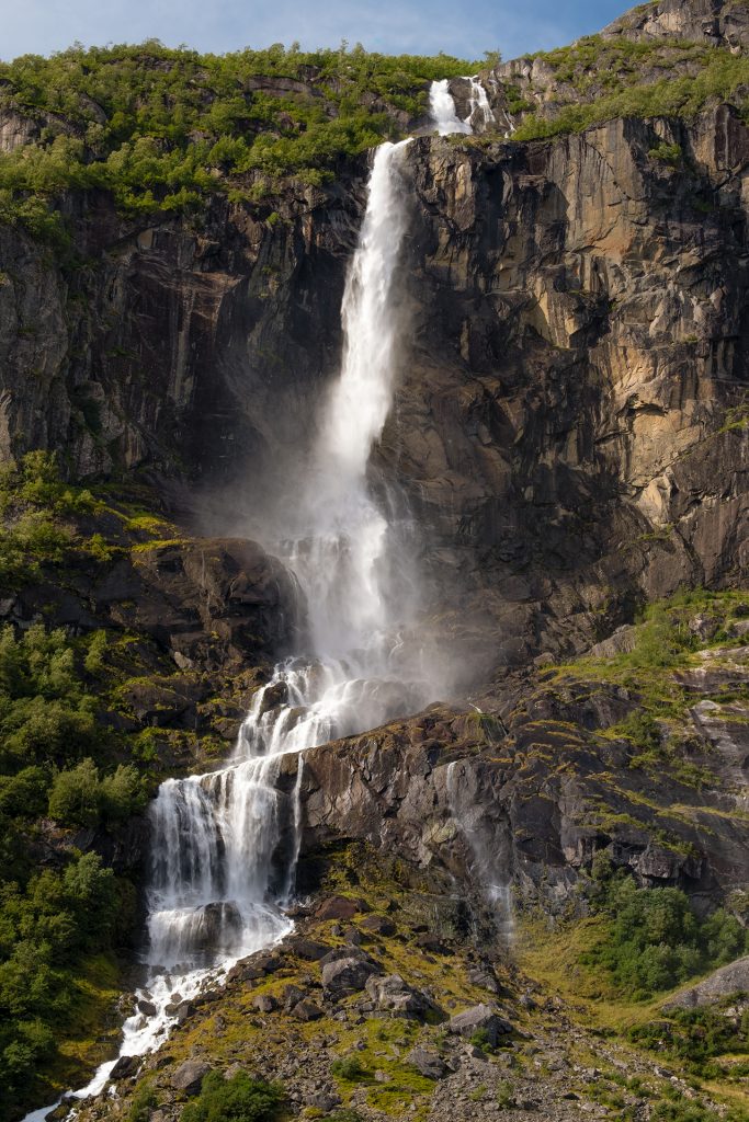 Briksdal-Wasserfall